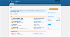 Desktop Screenshot of globalaffairs.org