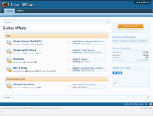 Tablet Screenshot of globalaffairs.org